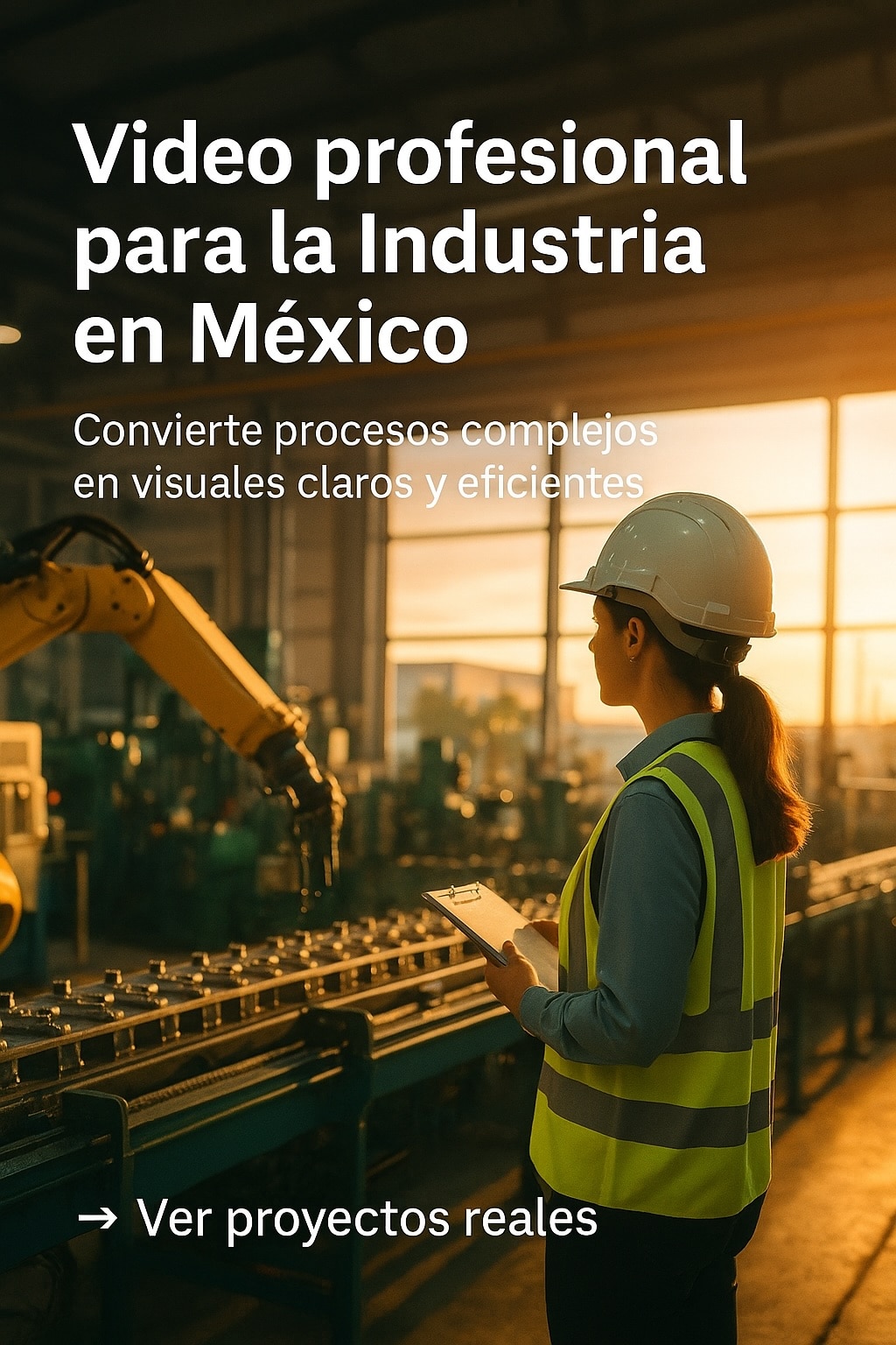 Video profesional para la industria en México – Fábrica Visual